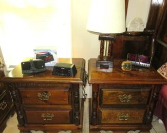 Dark Wood Night Stands