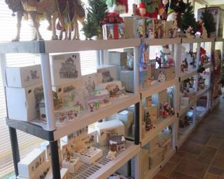 Vintage Dept. 56 Christmas Houses, Figurines