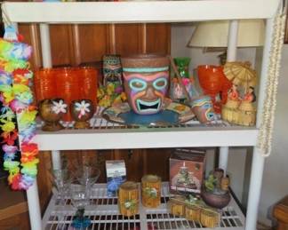 Vintage Hawaiian Tiki Party Decorations