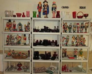 Large Collection of Christmas Nut Crackers