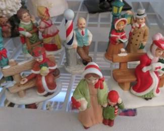 Vintage Lefton Christmas Figurines
