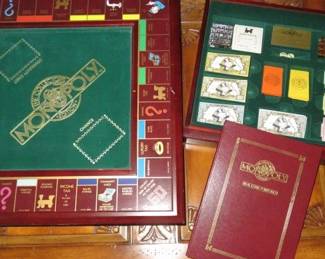 Vintage Franklin Mint Collectors Edition 1991 Monopoly Game
