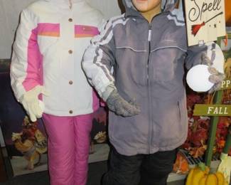 Vintage Boy/Girl Full Body Standing Mannequin 