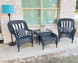 resin wicker patio furniture