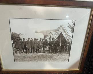 RARE ORIGINAL CIVIL WAR PHOTOGRAPH WITH ABRAHAM LINCOLN