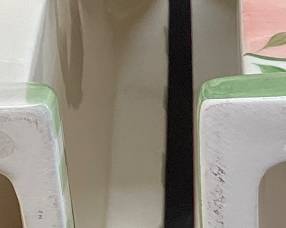 (2) 1998 & 1999 MUDPIE DECORATIVE BIRD HOUSES