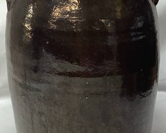 TWO HANDLED 4 GALLON CROCK, 16’’ H