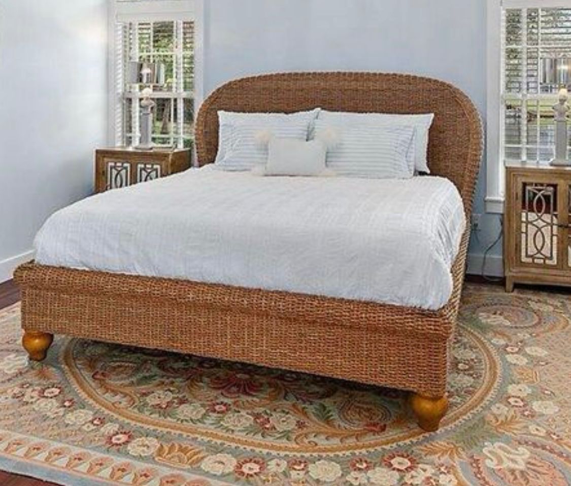King size bed frame and headboard 