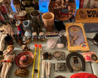 More Western Items/Roy Rogers/Boot Mugs and more