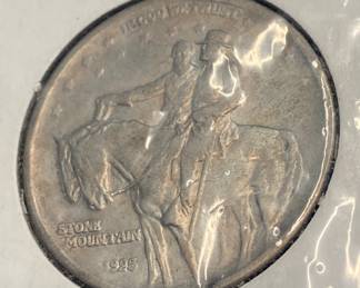 Stone Mountain Silver Half Dollar