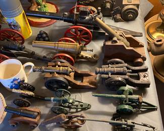 Assorted Toy Cannons