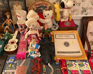Dolls, Toys and more