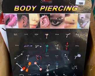 Body Piercing Display