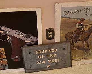 Luger and Marlin Prints