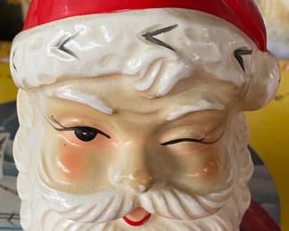 Vintage Winking Santa Bank