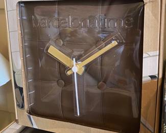 Barcelonatime Wall Clock