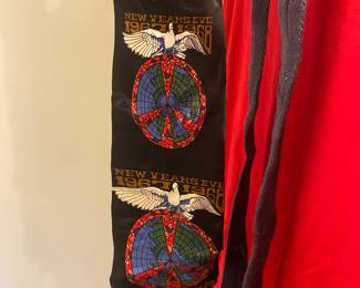 Jefferson Airplane Filmore Poster Tie