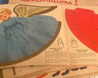 Old Post Cereal Christmas Premiums