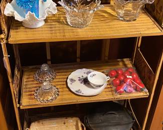 Assorted Glass/Cast Iron Dutch Oven