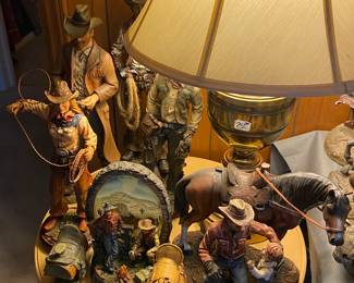 Cowboy Statues