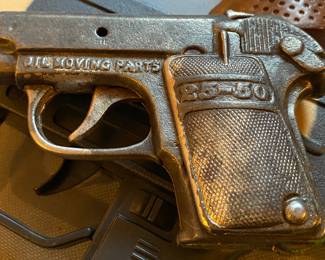 Cast Iron 25-50 Toy Pistol