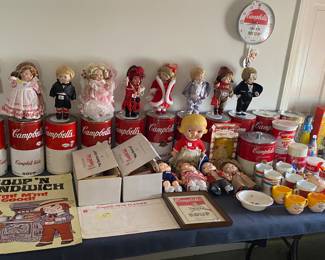 Campbells Soup Kids Dolls and Collectibles