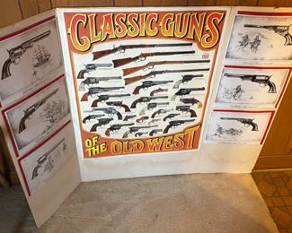 Classic Guns of the West Display