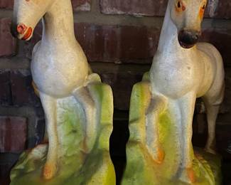 Chalkware Horses