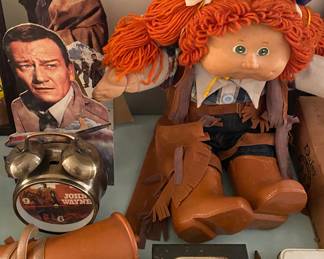John Wayne and Cabbage Patch Cowgirl