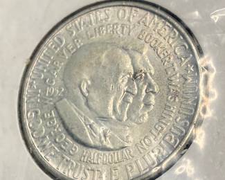 Carver/Booker Silver Half Dollar