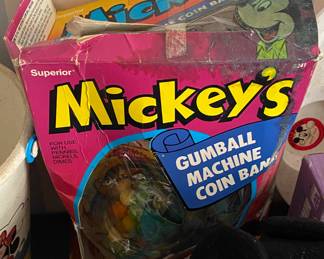 Mickey Mouse Gumball Machine