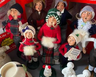 Byer's Choice Carolers