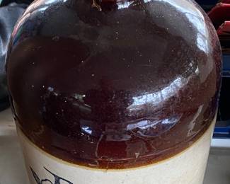 Old Rose Distiller Stoneware Jug Atlanta Georgia