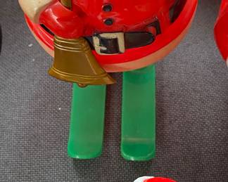 Vintage Santa Candy Container