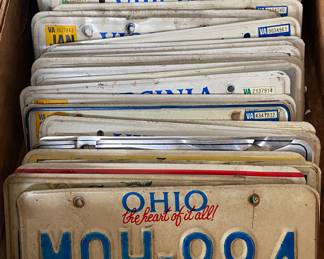 Assorted License Plates