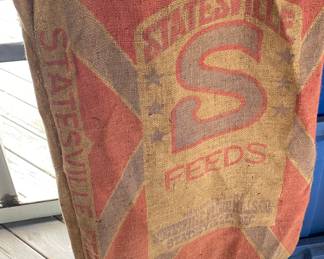 Vintage Statesville Feed Sacks