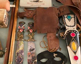 Knives and Holsters/Swagger Sticks