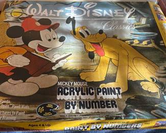 Vintage Walt Disney Paint by Number