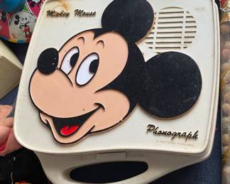 Mickey Mouse Record Player