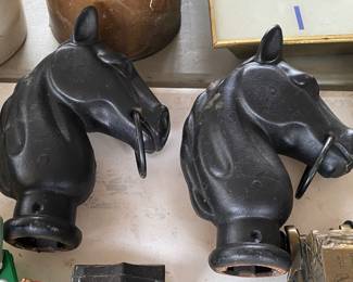 Metal Horse Heads