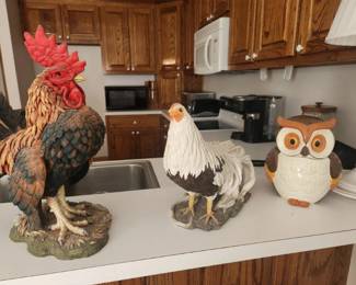 Cookie Jar and Rooster/Hen Collections