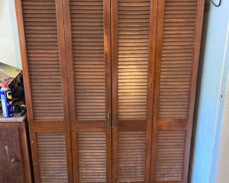 Another view of the storage cabinet