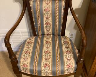 This is a lovely upholstered chair.
