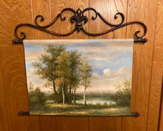 A lovely piece of art, one of several at the sale.