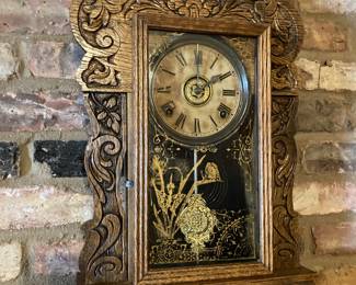Another antique clock.