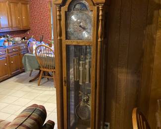 We also have a grandfather‘s clock. It hasn’t been wound in a while, but it used to work just fine.