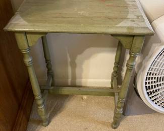 Very old antiqued table.