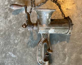 Old meat grinder