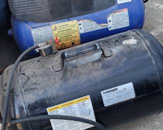 Air tank, large air compressor