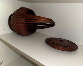 Lovely Woven basket with top